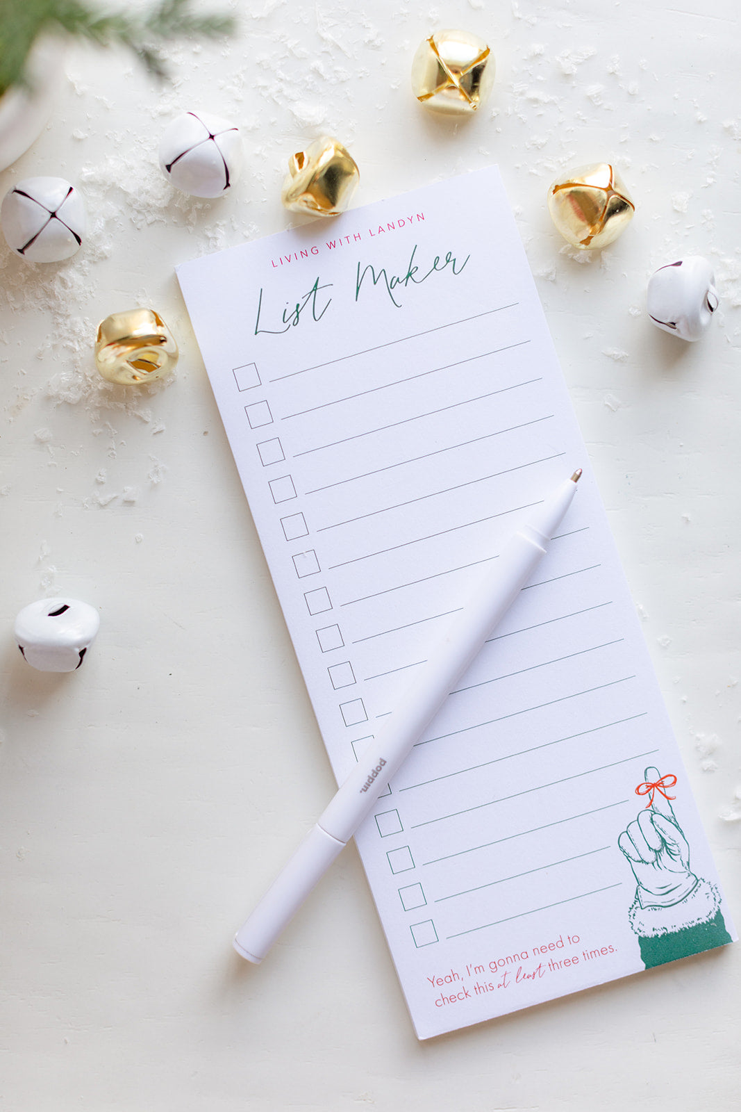 list maker notepad and pen gift set PREORDER