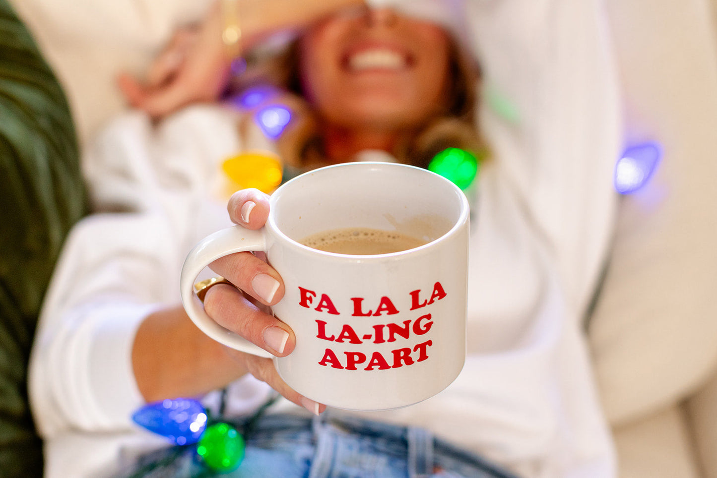 stackable ceramic cups of cheer PREORDER
